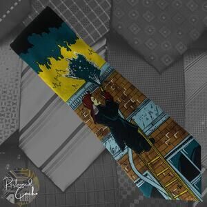Teal Firefighter Tie